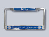 IGFA Chrome License Plate Frame