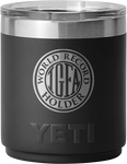 IGFA Yeti Black 10oz World Record Holder Logo Lowball Rambler