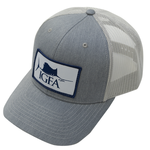 IGFA Sailfish Heather Gray Trucker Hat