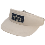 IGFA Pearl Button Gray Tarpon Golf Visor