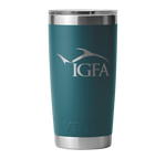 IGFA Yeti Agave Teal 20oz Permit Logo Rambler