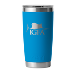 IGFA Yeti Big Blue Wave 20oz Sailfish Rambler