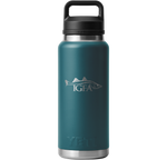 IGFA Yeti Agave Teal 36oz Snook Logo Bottle Rambler