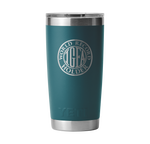 IGFA Yeti Agave Teal 20oz World Record Holder Logo Rambler