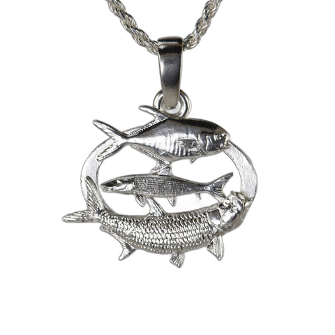 Grand Slam Inshore Pendant - Permit - Bonefish - Tarpon