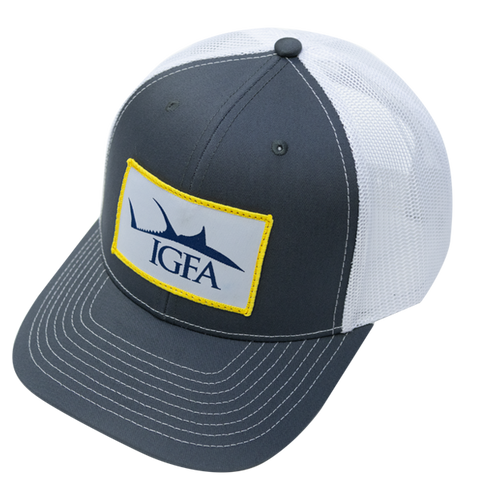 IGFA Tuna Navy with White Mesh Trucker Hat