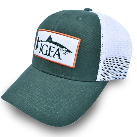 IGFA Trout Green Trucker Hat