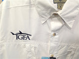 L-S IGFA Tarpon Pierpoint Tech Shirt (White)