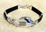 Island Fish Hook Bracelet Sterling Silver 7” Or 8” (1 1/2"X 5/8")