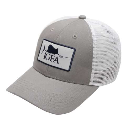IGFA Sailfish Gray Trucker Hat